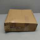 Side Table - Small Round Metal Accent Table for Living Room, Bedroom, Office - Modern Matte Black Pedestal Coffee Table for Small Spaces - 21" Height, Compact Drink Table for Sofa, Corners