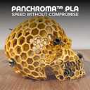 Polymaker Panchroma PLA Yellow 3D Printer Filament, 1.75mm, 1kg Spool, Easy to Print, High Speed Printing, Tangle Free, AMS Compatible, Perfect for Toys, Decor, Miniatures, Models & Cosplay