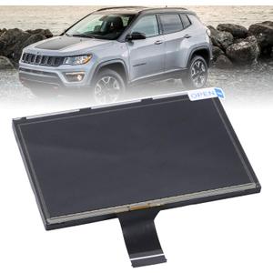 7" uconnect Touch Screen Digitizer LCD Monitor Radio Navigation Compatible with Jeep Compass 2017 2018 2019 2020 Radio Navigation Replace # TDO-WXGA0700K00033-V2 TDO-WXGA0700K00057-V1