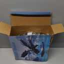 JOJO&Peach Night Dragon Building Sets for Boys Aged 10+, Buildable Toy Kit for Home Dcor & Display, Birthday Gift for Teens, Adults(940 Pieces)