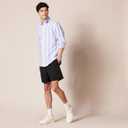 Amazon Essentials Men's 6" Inseam Regular Fit Drawstring Shorts with Elastic Waist and Pockets, Size S