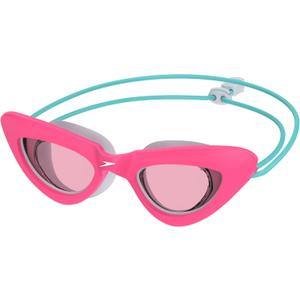 Speedo Kids' Swim Goggles Sunny G Ages 3-8 (Cat Eye Flare Pink)