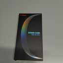 TORRAS Upgraded 360 Spin Magnetic Stand for iPhone 16 Pro Case, Fit for MagSafe, Built-in Kickstand & Ring Holder, Mil-Grade Protective Soft Edge Translucent Case for iPhone 16 Pro, Black 6.3''