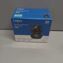 Tapo 2K Indoor Pan/Tilt Wired Security Camera - Works as a Baby Monitor & Pet Camera, Motion Detection, 2-Way Audio, Siren, Night Vision, Subscription-Free Local Storage or Optional Cloud, Black, C211