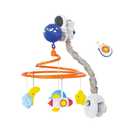 Baby Crib Mobile with Music and Lights, Space Baby Mobile for Crib with Remote Control, Spaceman Nursery Decor Hanging Plush Crib Toys for Newborn Boys and Girls Infant Babies 0-6-12 Months