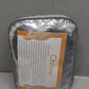 Orzbow Faux Sheepskin Gloves for Stroller with Phone Pockets, Winter Extra Thick Mittens for Baby Stroller, Cozy & Warm, Anti-freeze Hand Muff Easily Attaches to Stroller for Parents Caregivers, Black