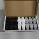 Cord Organizer for Appliances, 8 Pack Upgraded Kitchen Appliance Cord Organizer Stick On Appliance Wire Organizer Wire Wrapper for Kitchen Appliances Mixers, Coffee Maker, Pressure Cooker (3*Black+2*White+3*Grey)