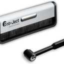 Pro-Ject Cleaning Set Basic, Carbon Fibre Cleaning Brush for Record and Carbon Needle Brush