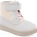 Simple Joys by Carter's Unisex-Child Alexis Outdoor Boot Fashion (4 Toddler, Ivory Light Pink)