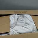 Ultra Soft Queen Size Mattress Topper - Viscose Made from Bamboo Pillow Top Mattress Pad for Back Pain Relief - Naturally Cooling for Hot Sleepers, Green