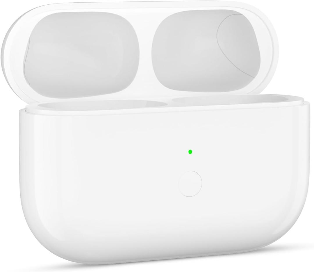 Wireless Charging Case Compatible for AirPods Pro 1st & 2nd Gen with USB-C Charging, Type-C Charging Port for AirPods Pro Charging Case Replacement with Bluetooth Pairing Sync Button