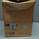 Fulgutonit 12 Quart Pressure Cooker,Aluminum Pressure Canner w/Canning Rack & Easy Lock Lid for Canning, Steaming