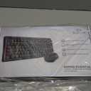 Redragon S156 Wireless Gaming Keyboard and Mouse with Tri-Mode, Mechanical Feel Keyboard and Up to 10000 DPI 61G Ultra-Light Gaming Mouse,RGB Backlit,4 Macro Keys,Long Battery Life for PC/MAC