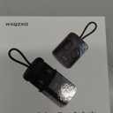 WXQZXO 2026 Sleep Earbuds Bluetooth 6.0 in Ear, Mini Sleep Headphones with Sleep Monitor and APP, Small Earplugs for Side Sleepers, 48H Playtime Sleep Earphones with Sleep Mode, Personal Alarm, Black