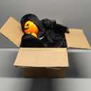 Halloween Decorations, Set of 3 Light Up Witches Holding Hands Witches with StakesVoice Control Witch Glowing Head Waterproof for Outside Garden Statue Decoration Grass Lawn