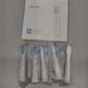 Dada-Tech Electric Toothbrush Replacement Heads for DT-22 - Pack of 5 (Pure White Soft) (Pure White Soft (0.152mm))