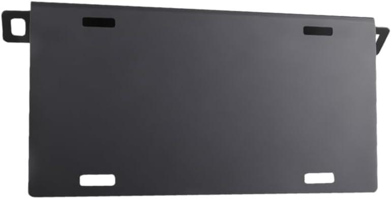 Front Lower Bumper License Plate Bracket,Steel License Plate Mounting Holder Compatible with 2021-2024 Ford Bronco (No Logo)