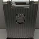 Carry On Luggage 22x14x9 Airline Approved, Zipperless Luggage Carry On, Hard Shell Suitcases with TSA Lock, Lightweight Carry On Suitcases with Aluminum Frame (silver, 20inch)