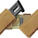 2 Pack 40 Angled Pistol Magazine Pouch Compatible MOLLE/Belt, Canted 9MM Mag Holder Easy Access, Universal Mag Holster for .40 Cal/ 45Acp S&W/Sig