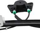 JC Whitney Window Regulator Compatible with 2000-2004 Dodge Dakota, 2001-2003 Durango Crew Cab Pickup (Quad Cab) Front, Passenger Side CH1351175 JD462909