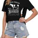 Women's Breastfeeding Shirt Zipper Nursing T-Shirt Maternity Graphic Tees, 2XL
