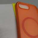 SUPFINE Magnetic for iPhone 17e Case/iPhone 16e Case (Compatible with MagSafe) (Military Grade Drop Protection) Translucent Matte Shockproof Phone Cover,Starry Orange