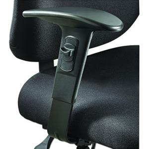 Safco Products 3399BL Adjustable Width Arm Set for use with Alday 3391, Vue 3394 and 3397 Chairs (Sold Separately), Black