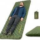 Naturehike Insulated Inflatable Sleeping Pad 27oz, 4.6R Ultralight Backpacking Sleeping Pad XL, NKTR AIR Lightweight Sleeping Mat for Camping, Hiking