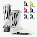Lux Dual Grip Socks - Soccer Grip Socks for Men and Women. GripArray Performance & Comfort, One Size 6 - 11.5