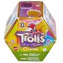 Mattel DreamWorks Trolls Band Together Rainbow Pom Poms Keychains with Surprise Mini Doll, Rainbow Series 2, Set Of 2