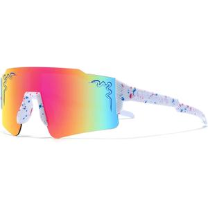 1/2/3 pcs Youth Baseball Glasses Boys Girls UV400 Kids Teen Softball Sunglasses Child Young Men Women Bike Football Eyewear - NY3