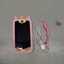 Kids Smart Phone for Girls, Christmas Birthday Gifts for Girls Age 3-10 Mini Toddler Cell Phone for Kids, Toddler Girl Learning Toy Phone with Dual Camera, Game, Music Player