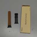 Tasikar Bands Compatible with Apple Watch Band 42mm (Series11/10) 41mm 40mm 38mm Men Genuine Leather Replacement Bands Compatible with Apple Watch SE Series 11 10 9 8 7 6 5 4 3, Green