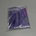 WILLBOND 60 Pieces Flexible Curling Rods Hair Curlers Rollers Twist Flexi No Heat Rods Rollers for Long Short Hair Women(0.3 x 9.5 Inch,Purple)