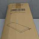 QILLOWAY Indoor/Outdoor Bench Cushion, Thick Upholstery Foam Couch Swing Pads with Ties,48-Inches,Peacock Blue.