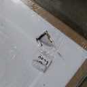 BARNSMITH 28x80 in 2-Panel White Primed Molded Door Slab, Shaker Style Paintable Hollow Core Interior Door Panel, for Swing, Pocket, Sliding Door, Durable and Lightweight, No Assembly Required