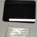 Small Desktop Glass Dry-Erase Whiteboard - 8 X 6 Inches Tabletop Easel Whiteboard with Stand, Desk Board Buddy for Artist, Teacher and Student