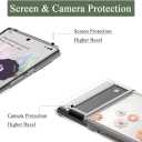 Unov Case for Pixel 6 Pro Case Clear with Design Soft TPU Shock Absorption Slim Embossed Flower Pattern Protective Back Cover (Daisy Blooms)