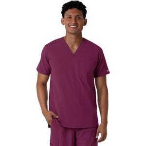 Wink Men's Men's V-Neck Scrub Top, 4XL