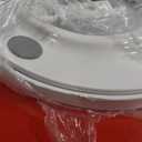 Heated Toilet Seat with Temperature Display and Built-in Side Controls, 3-Speed Heating Mode Elongated Toilet with Earth Leakage Protection, Slow Close Warming Toilet Seat with Auto Night Light