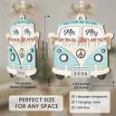 5 x Wedding Gifts for Couples 2026 - Meaningful Wooden Wedding Ornaments, Engagement Bridal Shower Gift for Bride, Just Married Ornaments, Newly Wed Gifts for Mr and Mrs Couple