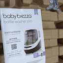 Baby Brezza Baby Bottle Washer Pro - Clinically Proven Better Cleaning - Washer, Sterilizer + Dryer In One Appliance for Essentials like Bottles + Pump Parts Machine Replaces Brushes + Racks