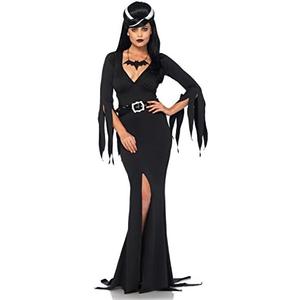 Leg Avenue womens 3 Pc Immortal Mistress Costume With Dress, Belt, Necklace. Size S/M
