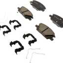 ACDelco Gold 17D1913CHF1 (19428020) Ceramic Front Disc Brake Pad Kit