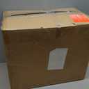 XL Post-Mount Mailbox, Weather Resistant, Large Outdoor Mailboxes, Galvanized Steel Heavy Duty Mailbox, Easy to Install, Flag Included, Black