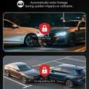 4K+4K Dash Cam Front and Rear, Free 128GB Card Included, 5.8GHz WiFi Dash Camera for Cars, Built-in GPS, G-Sensor, 170Wide Angle, 3" IPS Screen, 24H Parking Mode, Support 512GB Max