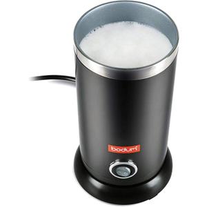 Bodum 10 Oz Bistro Electric Milk Frother, Black (Cappuccino)