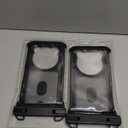 2 Pack Waterproof Phone Pouch, IP68 Waterproof Phone Cases Floating Up to 8.5" Phone, Underwater Waterproof Bags with Inner Pocket, Beach Vacation Essentials Water Park Essentials