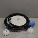 OurWarm 9.35FT & 6FT Balloon Arch Kit, Free Bending Shape Balloon Arch Stand with Base, Floor Half Balloon arch for Wedding Birthday Party Baby Shower Yard Lawn Home Graduation Party Decorations