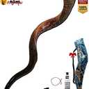 Israel Shofar Set, Natural Kudu Horn Shofar, Kosher Shofar Yemenite Traditional Musical Instrument for Jewish Spiritual Ceremonies and Religious Sermons, Made in Israel